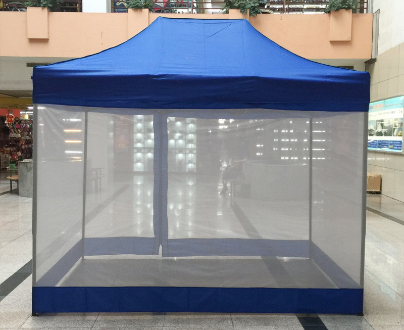 Custom pop up tent with mesh walls